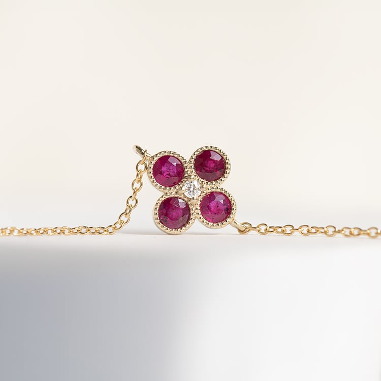 Rubinarmband mit Diamanten Reith 144293