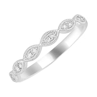 Silberner Eternity-Ring mit Lab Grown Diamanten Talita