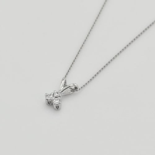 Anhänger mit drei Lab Grown Diamanten Froze