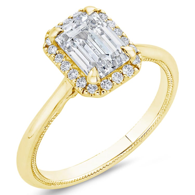 Diamantring Gelbgold voll von Diamanten 75103