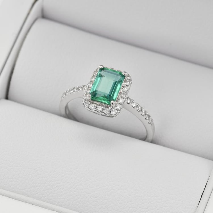 Smaragdring aus Gold 6497