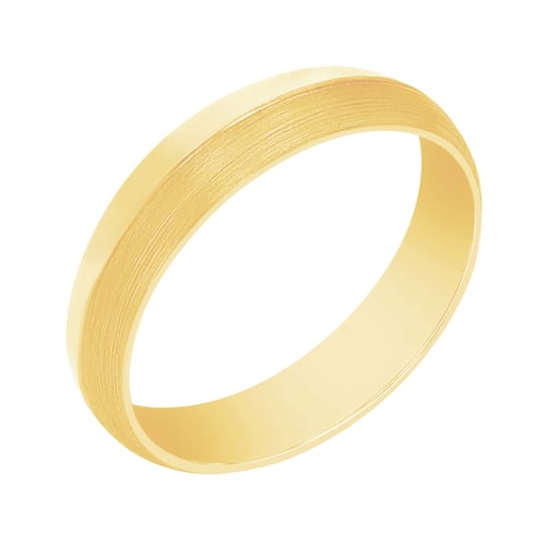 Originelle goldene Eheringe mit Gravur und Diamanten Ally