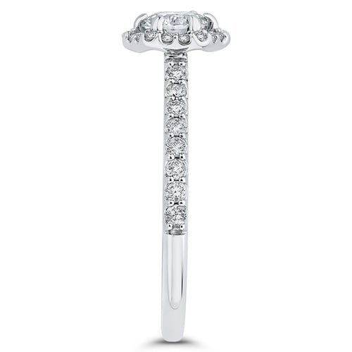 Verlobungsring im Halo-Stil mit Lab Grown Diamanten Primrose