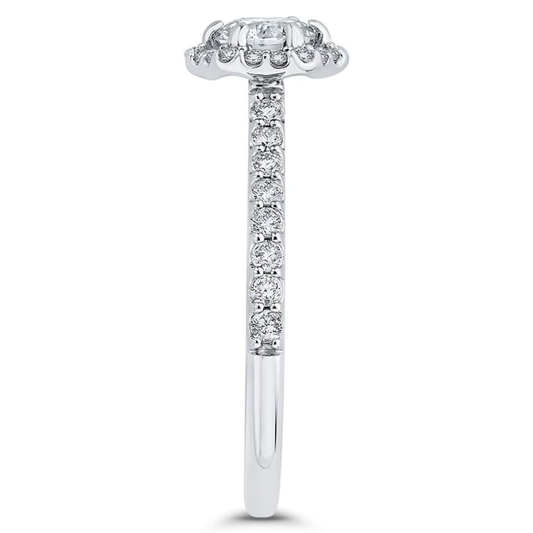 Verlobungsring im Halo-Stil mit Lab Grown Diamanten Primrose 68385