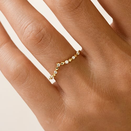 Ring mit Lab Grown Diamanten Eveline