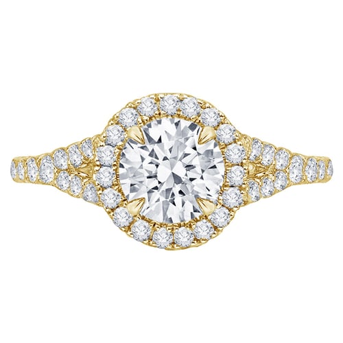 Verlobungsring im Halo-Stil mit Lab Grown Diamanten Tribeca