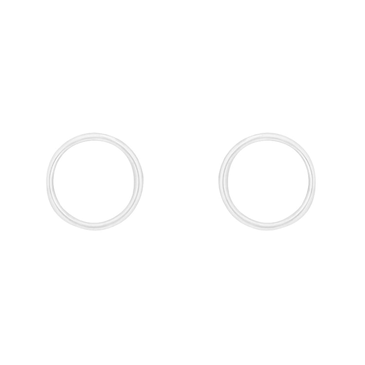 Minimalistische goldene Ohrringe Janne