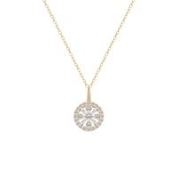 Funkelnder Anhänger mit Lab Grown Diamanten Collyn