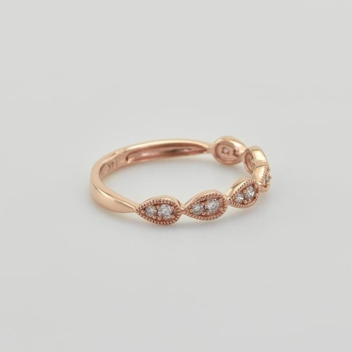 Silberner Eternity-Ring mit Lab Grown Diamanten Lacy