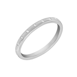 Goldring mit zarten Diamanten Miomi