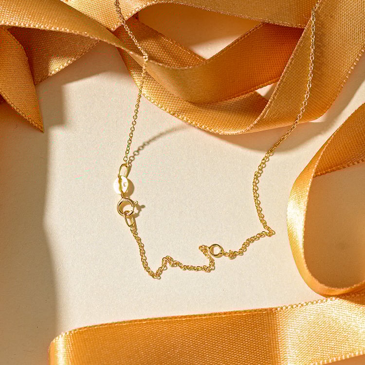 Silberner Anhänger mit Sternbild und Edelstein Nyala 133808