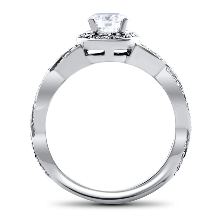 Verlobungsring aus Gold mit Diamanten 4468