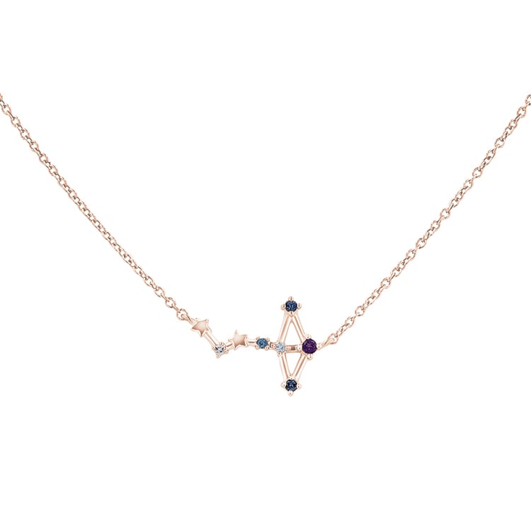 Halskette mit Tierkreiszeichen Scorpio 139340