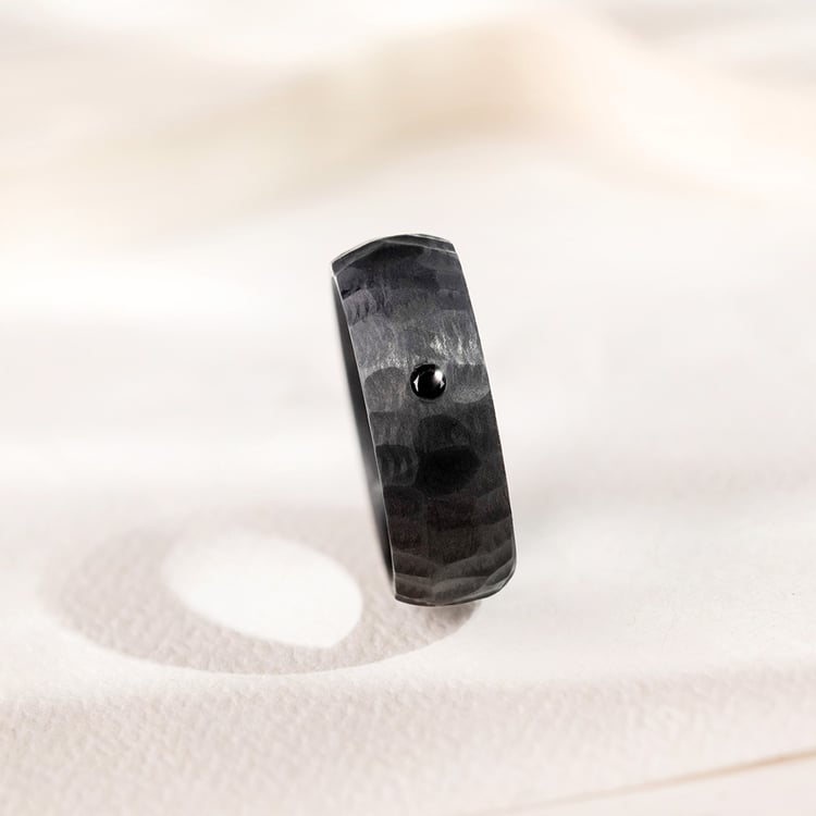 Ring aus Carbon mit atypischer Oberfläche Grover 161336