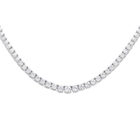 Gold Tennis Halskette mit Diamanten Sharap