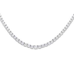 Gold Tennis Halskette mit Diamanten Sharap