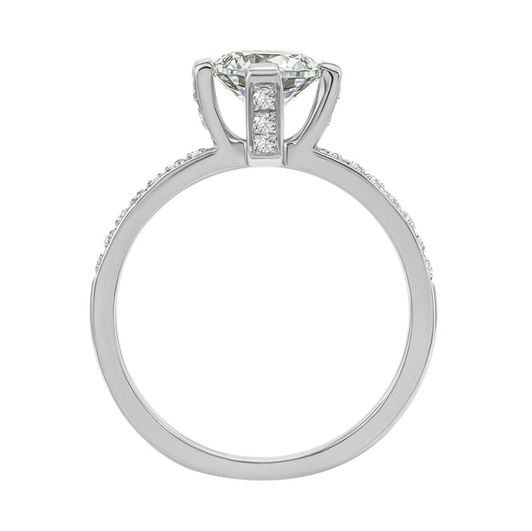 Ring aus Platin, Seitenansicht 10500