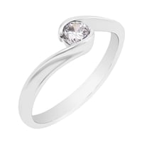 Verlobungsring mit Moissanit Yadu