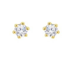 MInimalistische Ohrstecker mit Diamanten Jayne