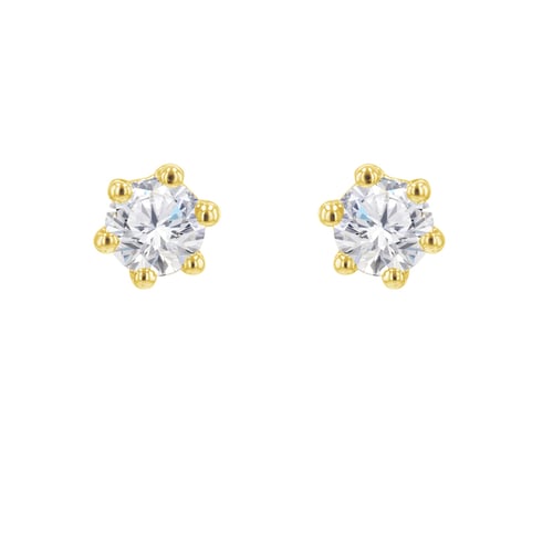 MInimalistische Ohrstecker mit Diamanten Jayne