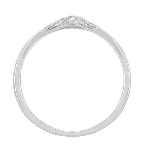 Romantischer Ring aus Gold mit Diamanten Teskala