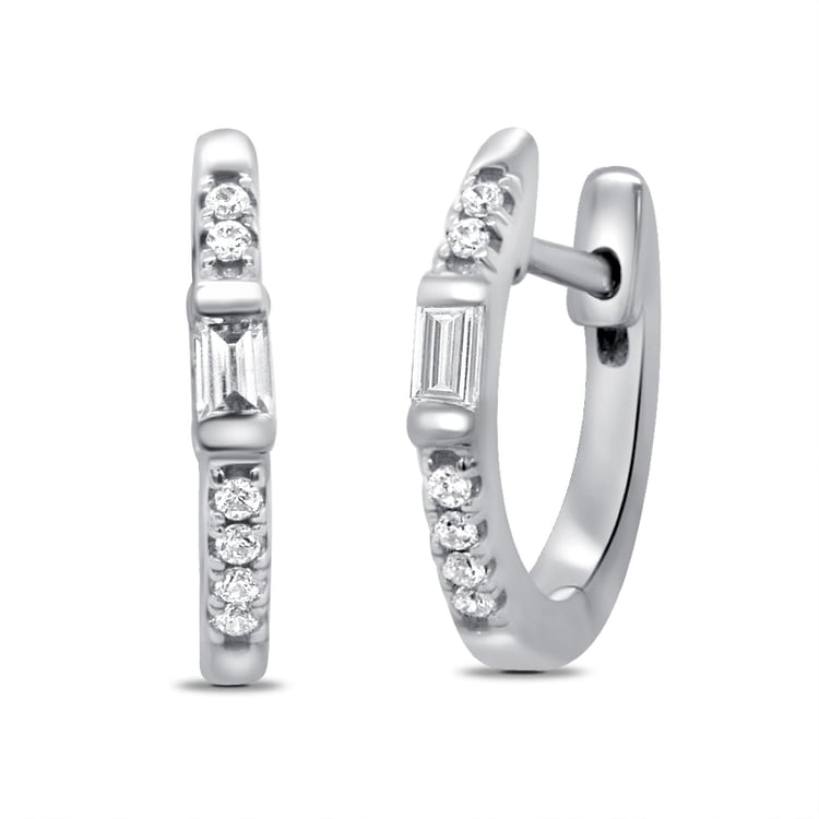 Creolen mit Diamanten Agni 67246