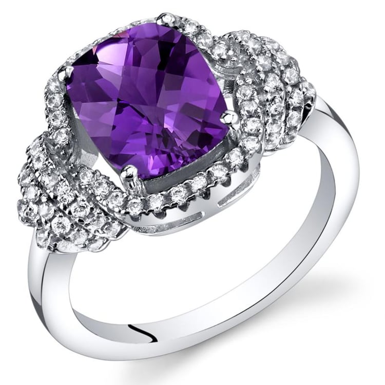Ring mit Amethyst