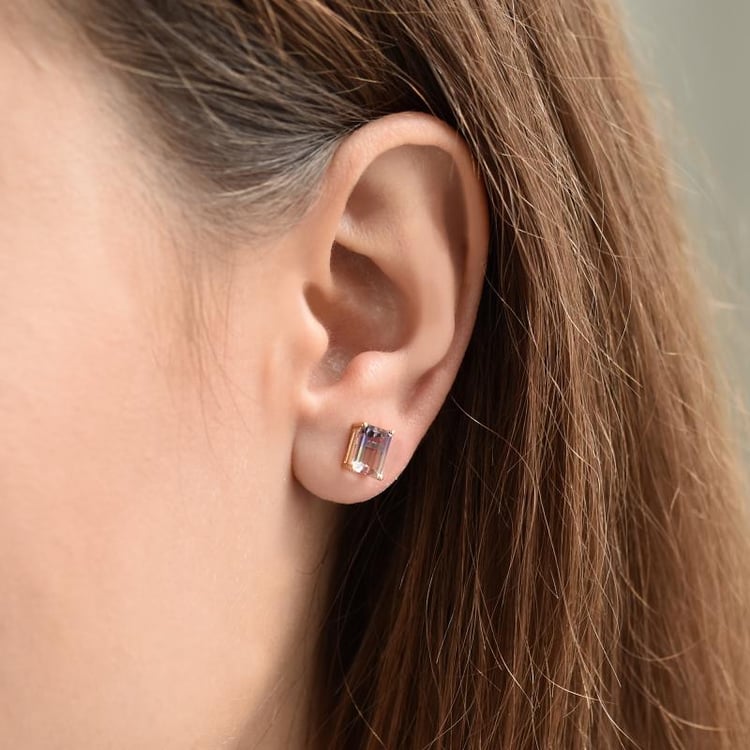 Ohrringe mit Ametrin 41597