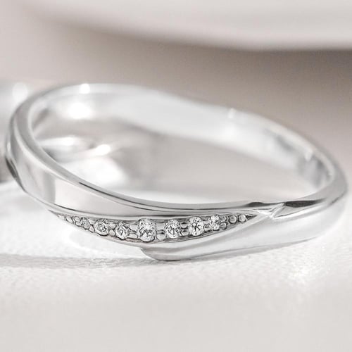 Trauringe aus Gold mit Diamanten Abella