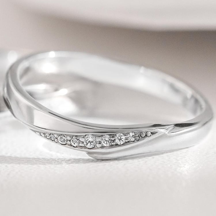 Trauringe aus Gold mit Diamanten Abella 157196