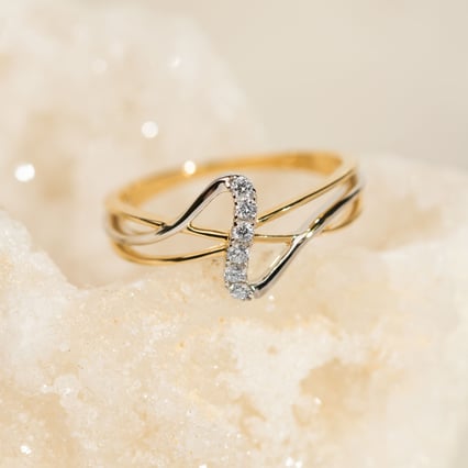 Ring mit Lab Grown Diamanten Emely