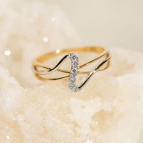 Ring mit Lab Grown Diamanten Emely