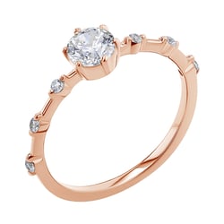 Verlobungsring mit Diamanten Imelda