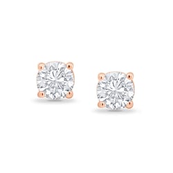 Ohrringe mit Lab Grown Diamanten und Auswahl des Karatgewichts Christi