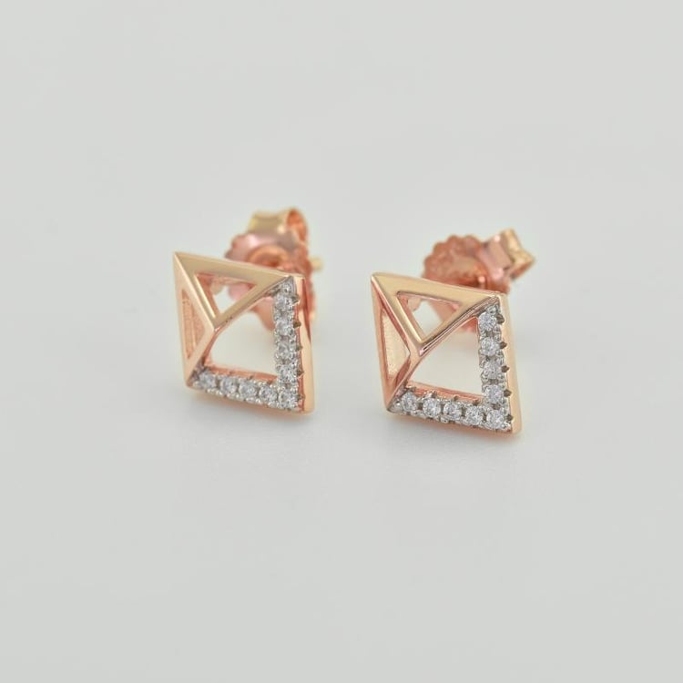 Vergoldete Ohrringe 35359