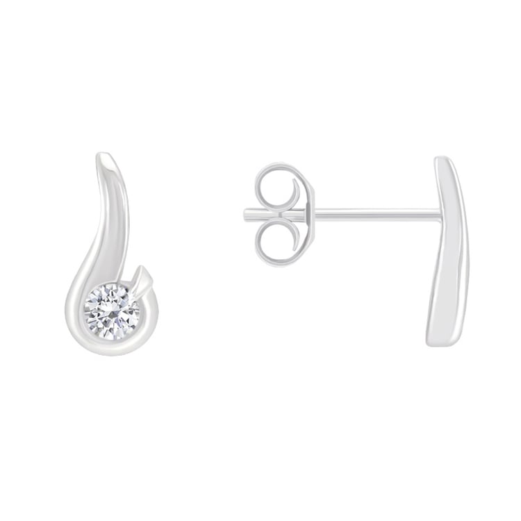 Elegante Ohrringe mit 0.20 ct Diamanten Evert 119913