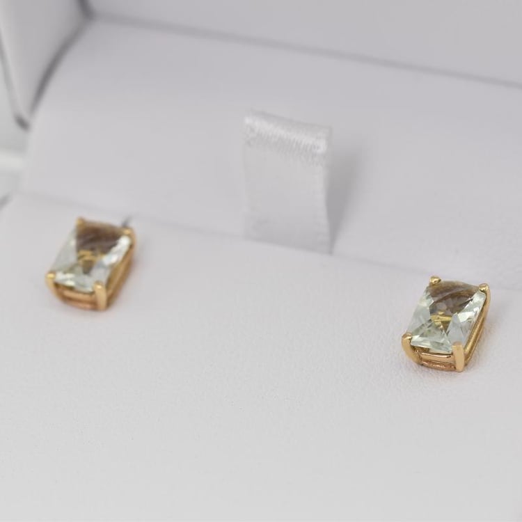 Goldene Ohrringe 21775