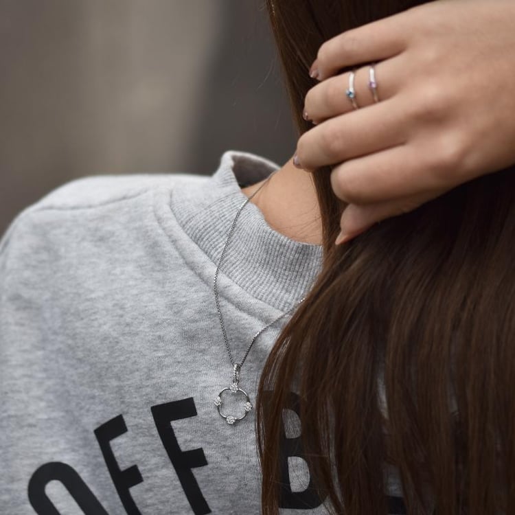 Halskette aus Silber 35365