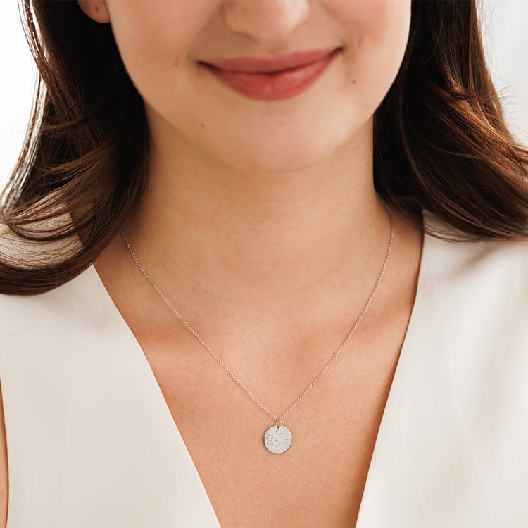 Goldener Anhänger Kleiner Prinz mit Gravur Ihrer Wahl Saint 157461