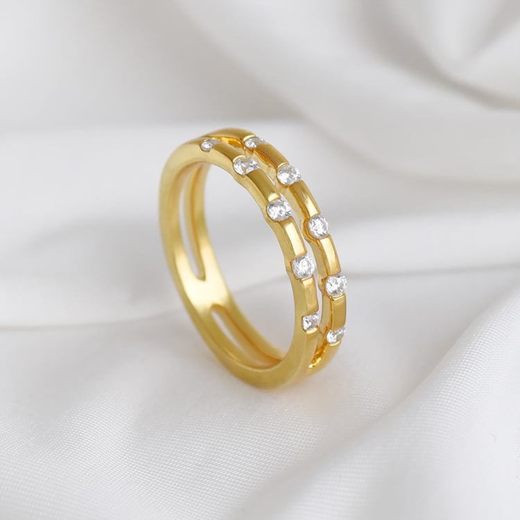 Diamantring aus Gold 92724