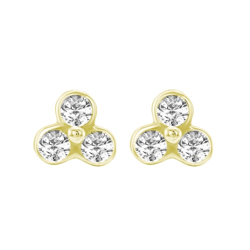 Ohrringe mit Lab Grown Diamanten Vallery