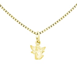 Goldener Anhänger mit Engel Uriel