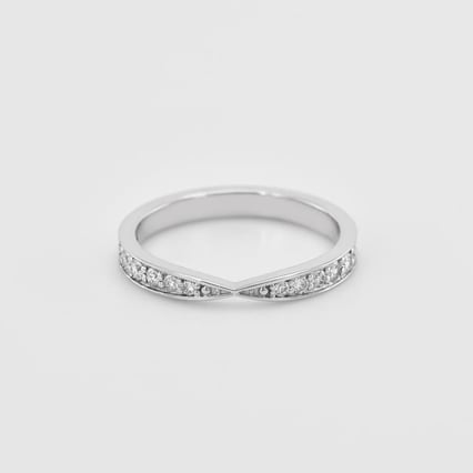 Eternity Platinring mit Diamanten Rosalind