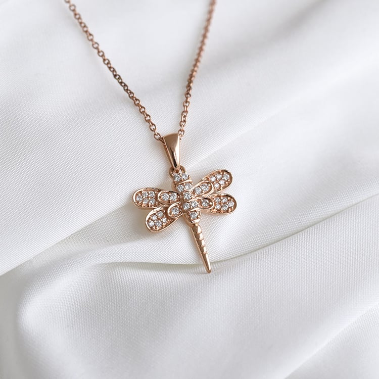 Anhänger in Form einer diamantenen Libelle Tammi 85260