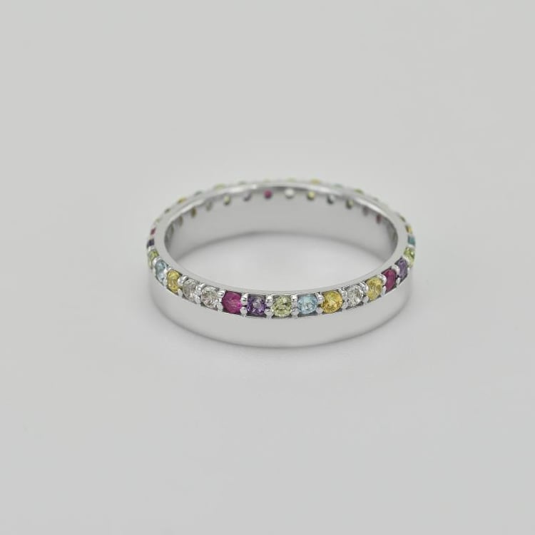 Eternity Ring aus Gold mit Edelsteinen Hevanna 34688