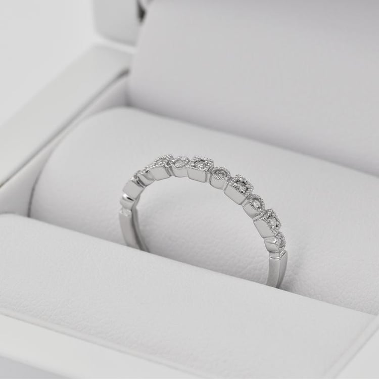 Ring mit Diamanten Weißgold in Eppi-Geschenkbox 31283