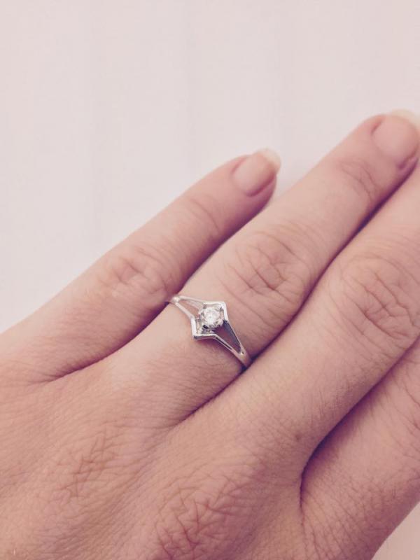 Ring mit Diamanten 6541