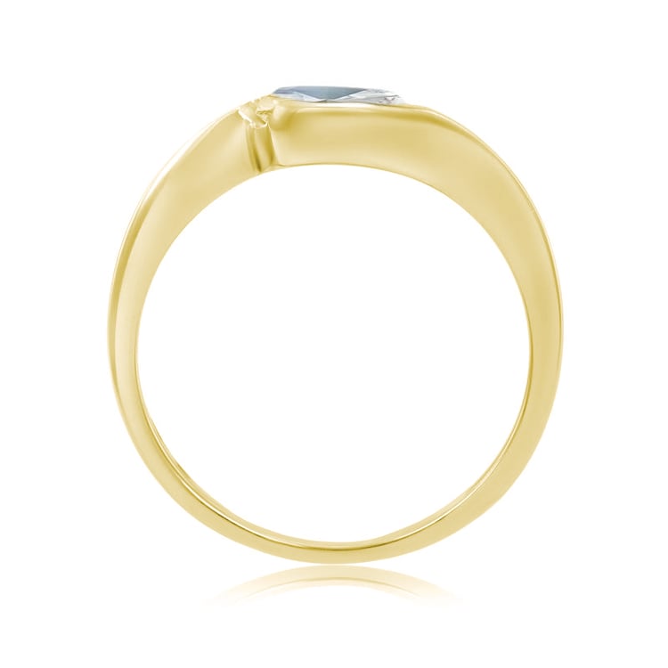 Ring aus Gelbgold 21823
