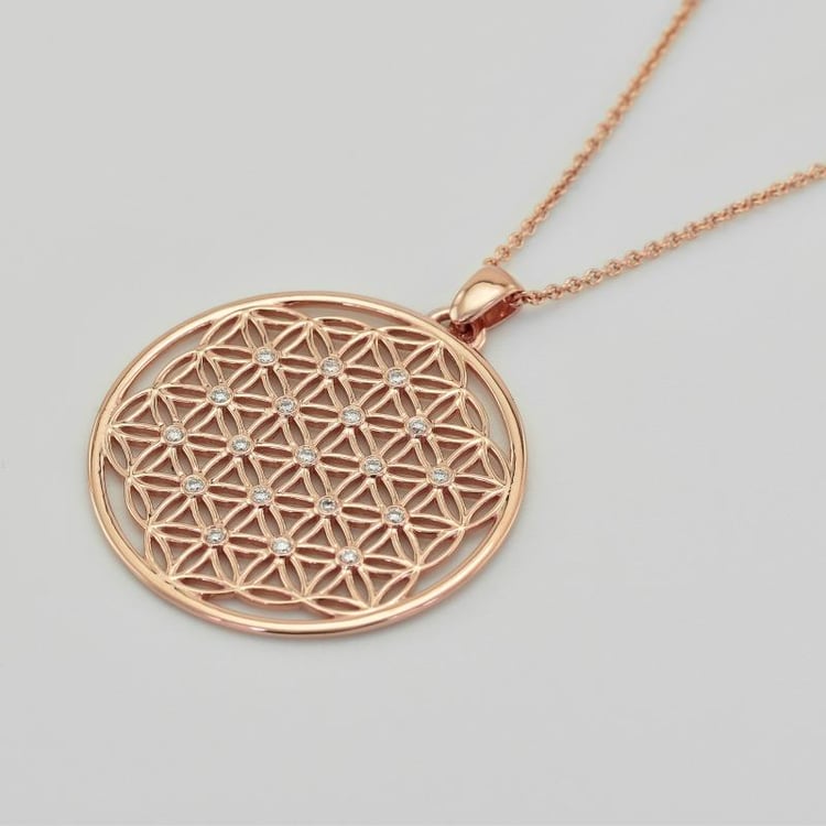 Blüte mit Diamant 39393