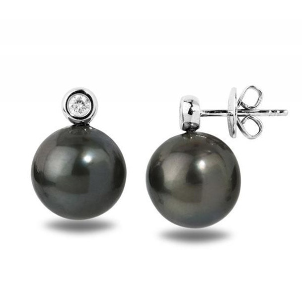 Perlenohrringe aus Gold 25084